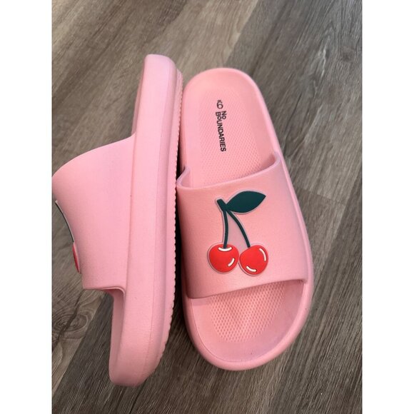 NOBO pink cheery slides womens size 9 - Picture 2 of 3